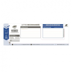 copy of BOITE 100 IMP RECOMMANDES AVEC AR/PD
