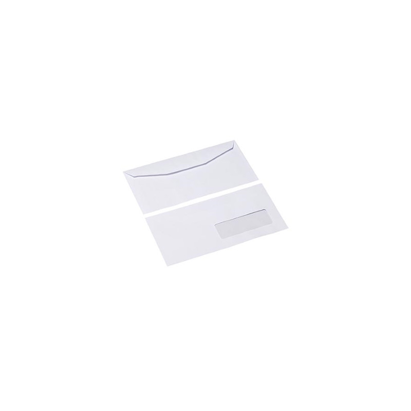 Enveloppes mécanisables La Couronne C6/5 114X229mm FE 45X100mm